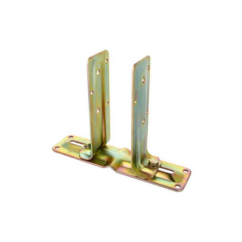 Podstawa belki regulowana 75-150mm żółty ocynk mod.350 do konstrukcji drewnianych