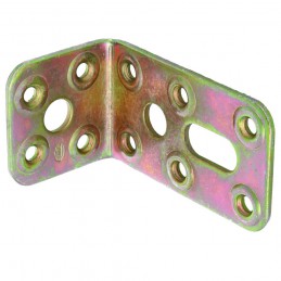 Kątownik montażowy 90x50x50mm żółty ocynk mod. 307 łącznik kątowy