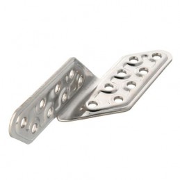 Łącznik kątowy 170mm INOX Lewy mod.305 do belek