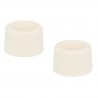 Odbój gumowy 30x25mm biały odbojnik podłogowy 2szt. mod. 410 DIS