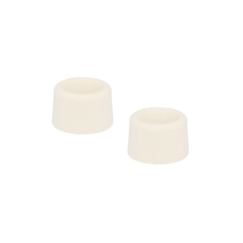Odbój gumowy 40x25mm biały odbojnik podłogowy 2szt mod. 410 DIS