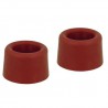 Odbój gumowy 40x25mm brązowy odbojnik podłogowy 2szt mod. 410 DIS
