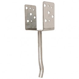 Podstawa belki mod.352-100x65 inox