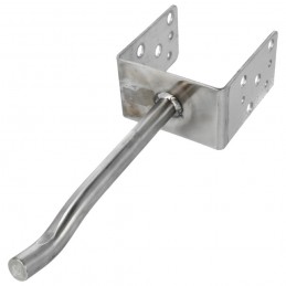 Podstawa belki mod.352-100x65 inox