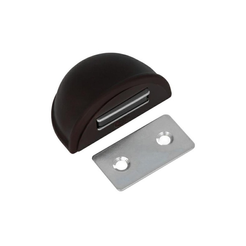 Odbój magnetyczny 48x24mm brązowy odbojnik podłogowy mod. 403 DIS