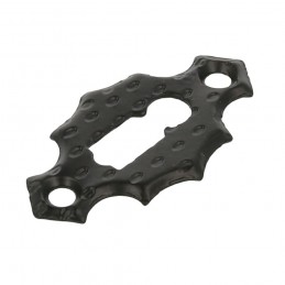 Szyld klucza 60x34mm czarny młotkowany mod.15 AMIG