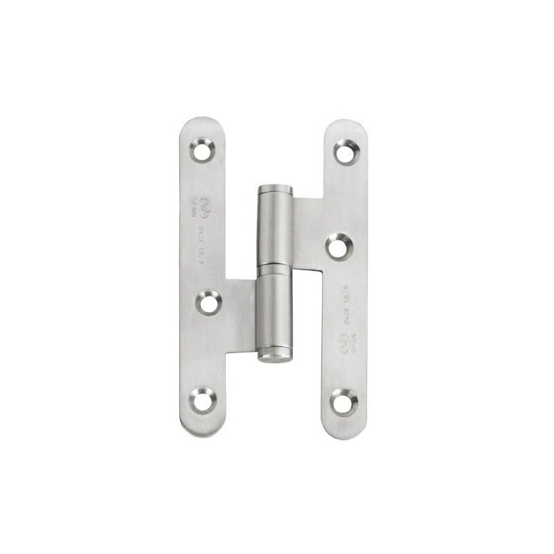 Zawias do drzwi 100x58mm stal nierdzewna inox PRAWY (pl) mod. 409