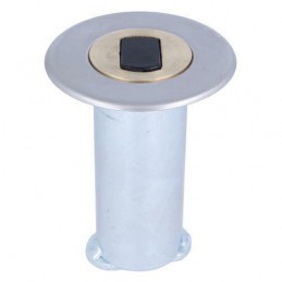 Zaczep, tulejka do zamka do bramy garażowej 670/675 nikiel