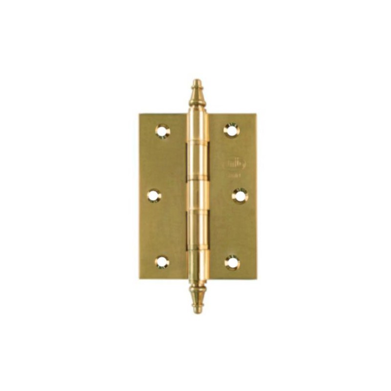 Zawias do drzwi 80x60mm mosiądz lakierowany splatany mod. 1008