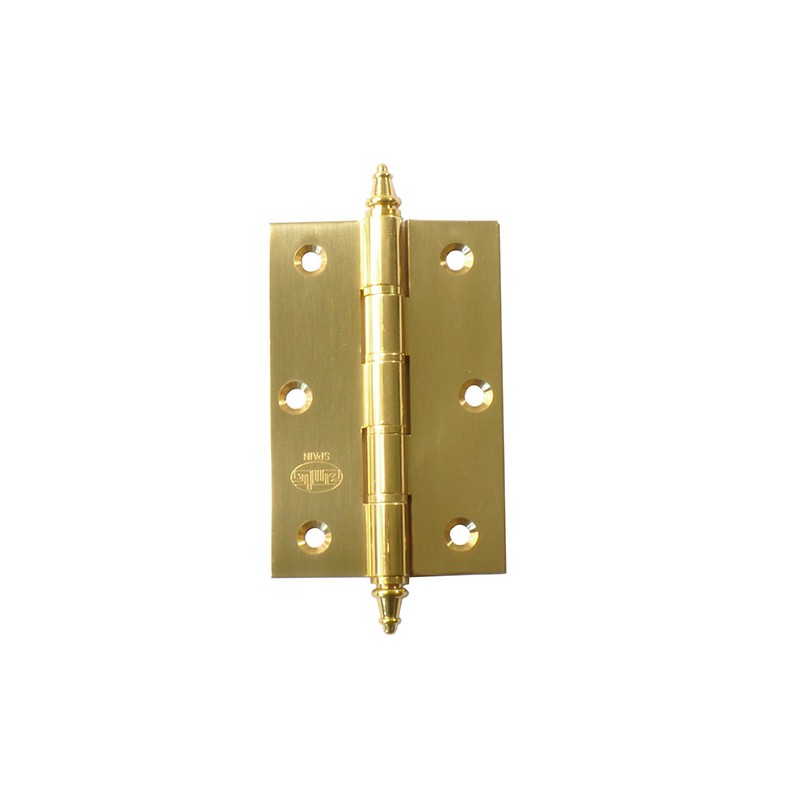 Zawias do drzwi 90x60mm mosiądz lakierowany splatany mod. 1008