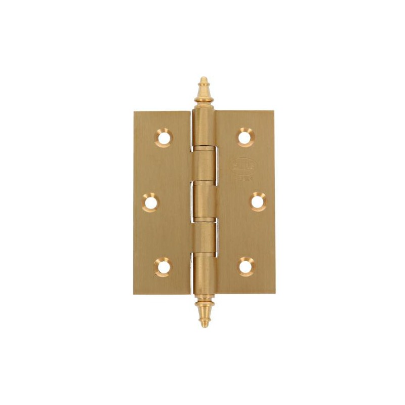 Zawias do drzwi 90x60mm mosiądz matowy splatany mod. 1008