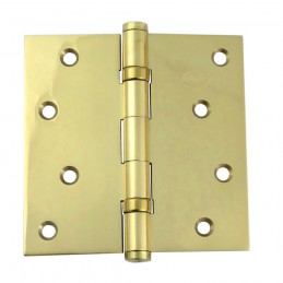 Zawias do drzwi 102x102mm mosiądz lakierowany splatany 2szt. mod. 3012