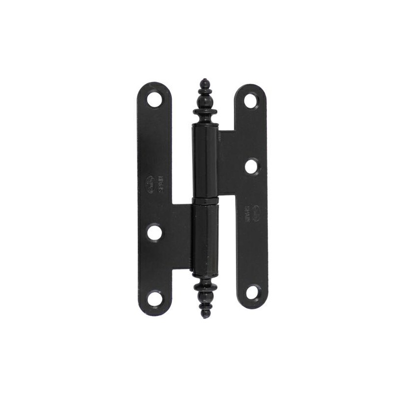 Zawias do drzwi 94x54mm stal czarny rozłączny PRAWY (pl) mod. 408