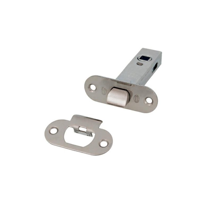 Zamek oszczędnościowy 60mm niklowany zaokrąglony mod.12R