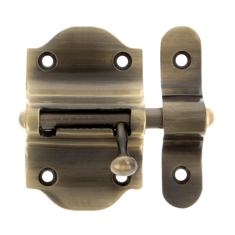 Zasuwka mosiężna 40mm złoto antyczne mod. 720