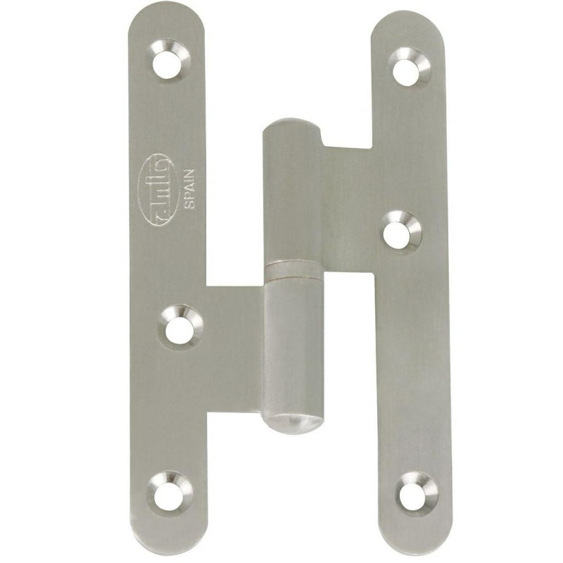 Zawias do drzwi 100x58mm mosiądz chrom mat rozłączny PRAWY (pl) mod. 405