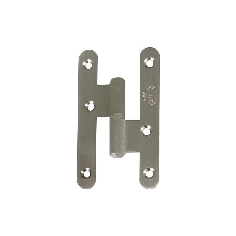 Zawias do drzwi 100x58mm mosiądz chrom mat rozłączny LEWY (pl) mod. 405