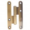 Zawias do drzwi 100x58mm mosiądz złoto antyczne rozłączny PRAWY (pl) mod. 405