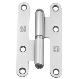 Zawias do drzwi 100x56mm stal  chrom mat rozłączny PRAWY (pl) mod. 405C