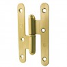 Zawias do drzwi 100x57mm stal  mosiądzowany mat rozłączny PRAWY (pl) mod. 405C
