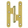 Zawias do drzwi 100x57mm stal złoty lakierowany rozłączny LEWY (pl) mod. 405C