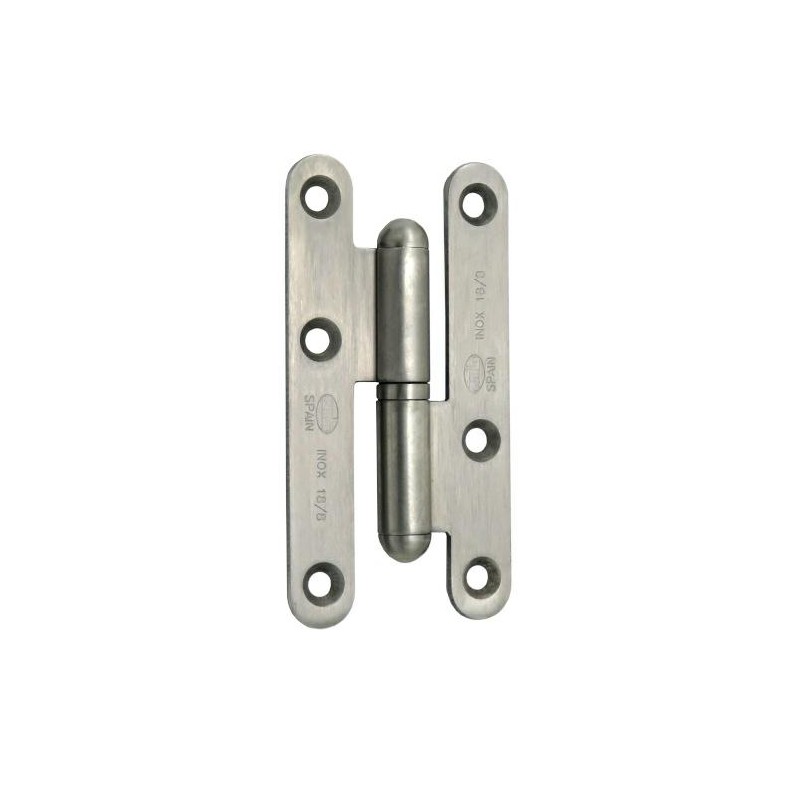 Zawias do drzwi 80x41mm stal nierdzewna INOX rozłączny LEWY (pl) mod. 405