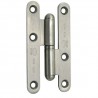 Zawias do drzwi 80x41mm stal nierdzewna INOX rozłączny LEWY (pl) mod. 405