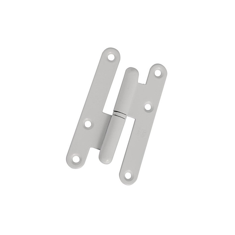 Zawias do drzwi 95x52mm stal biały rozłączny PRAWY (pl) mod. 405