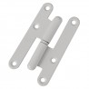 Zawias do drzwi 95x52mm stal biały rozłączny LEWY (pl) mod. 405