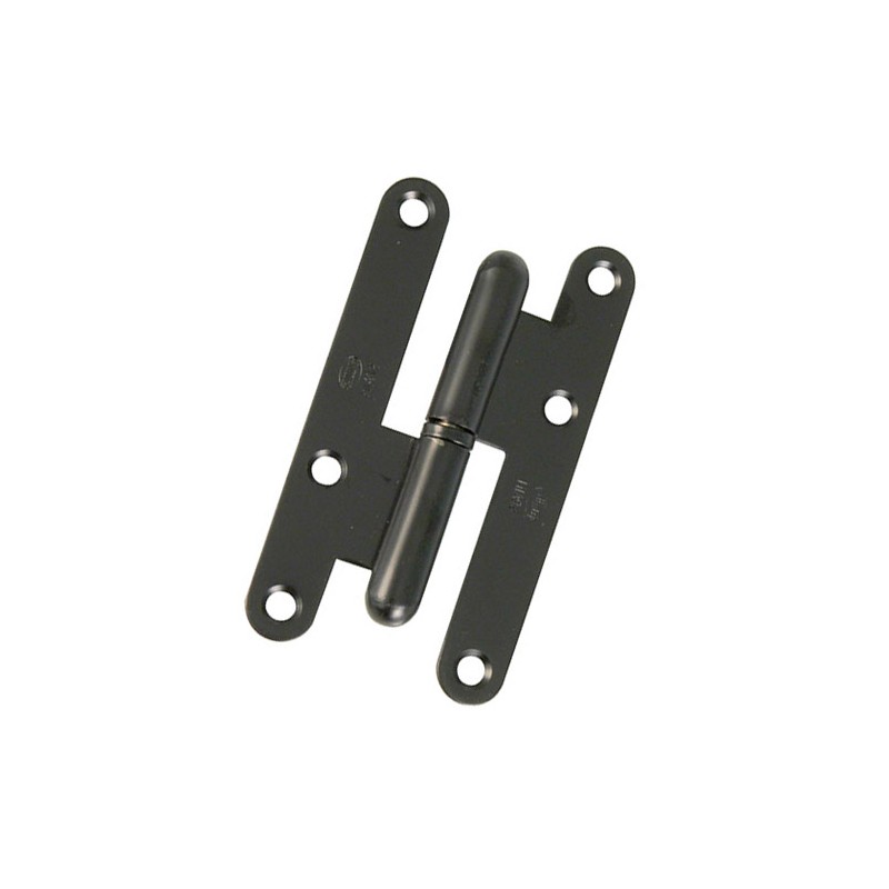 Zawias do drzwi 95x52mm stal czarny rozłączny PRAWY (pl) mod. 405