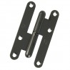Zawias do drzwi 95x52mm stal czarny rozłączny PRAWY (pl) mod. 405