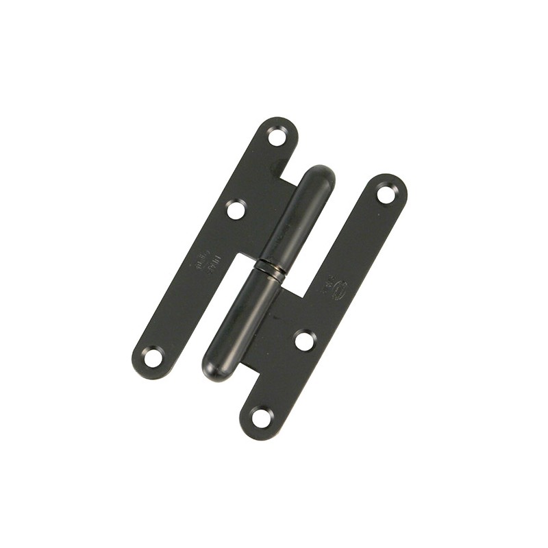 Zawias do drzwi 95x52mm stal czarny rozłączny LEWY (pl) mod. 405
