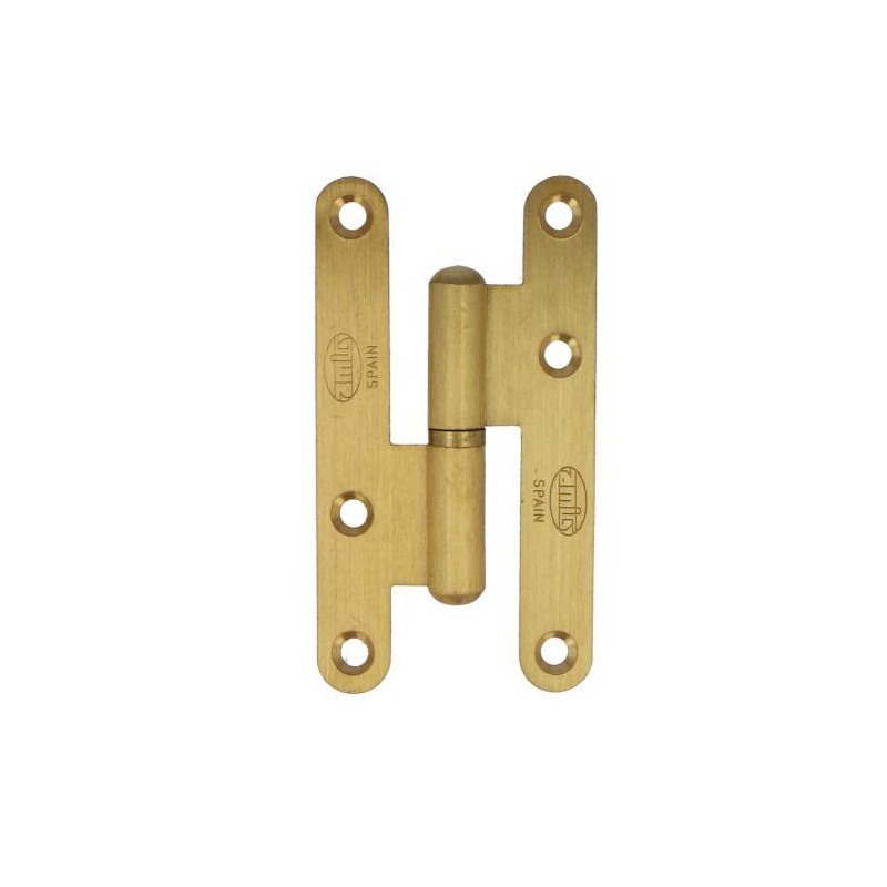 Zawias 405-9,5 mosiężny mos.satyna Lewy