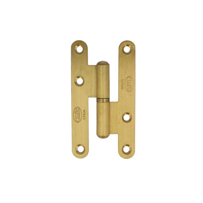 Zawias 405-9,5 mosiężny mos.satyna Prawy