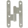 Zawias do drzwi 95x53mm stal chrom mat rozłączny PRAWY (pl) mod. 405C