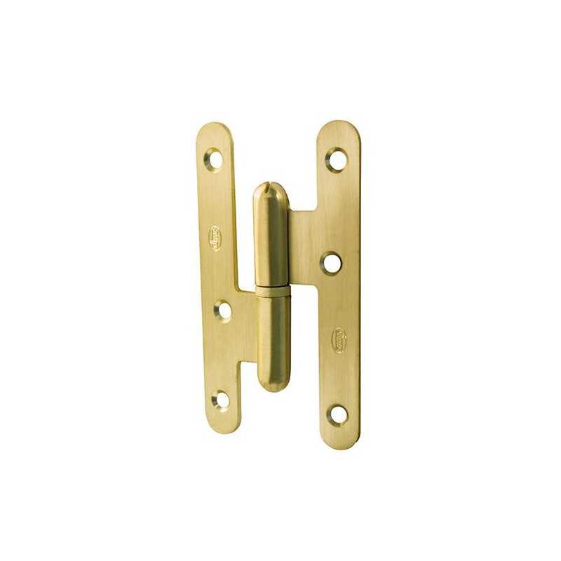 Zawias do drzwi 95x53mm stal mosiądzowany mat rozłączny PRAWY (pl) mod. 405C