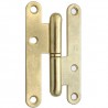 Zawias do drzwi 95x52mm stal mosiądzowany rozłączny LEWY (pl) mod. 405