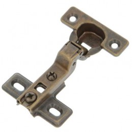 Zawias puszkowy 26mm złoto antyczne front bliźniaczy mod.4711