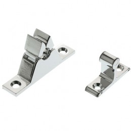 Zatrzask 101 chromowany ściana 2 szt.