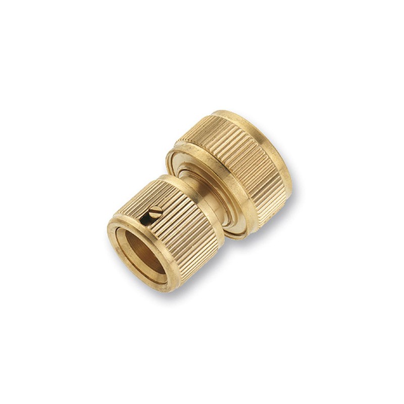 Złącze węża 2127-3/4` z STOP mosiężne