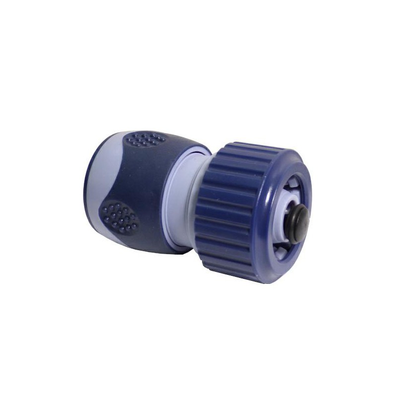 Złącze węża PLUS 3/4" z STOP ABS+guma