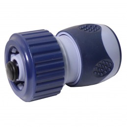 Złącze węża PLUS 3/4" z STOP ABS+guma