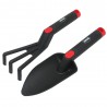 Zestaw ogrodniczy łopatka i grabki plastikowe mod. P31
