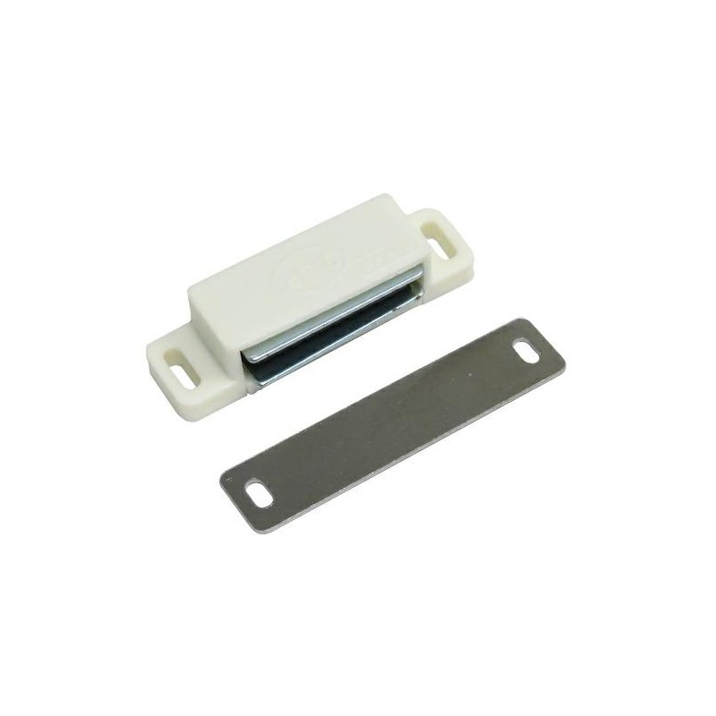 Zatrzask magnetyczny 10 -56x15 biały