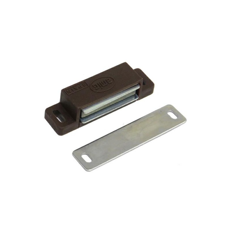 Zatrzask magnetyczny 10 -56x15 brąz