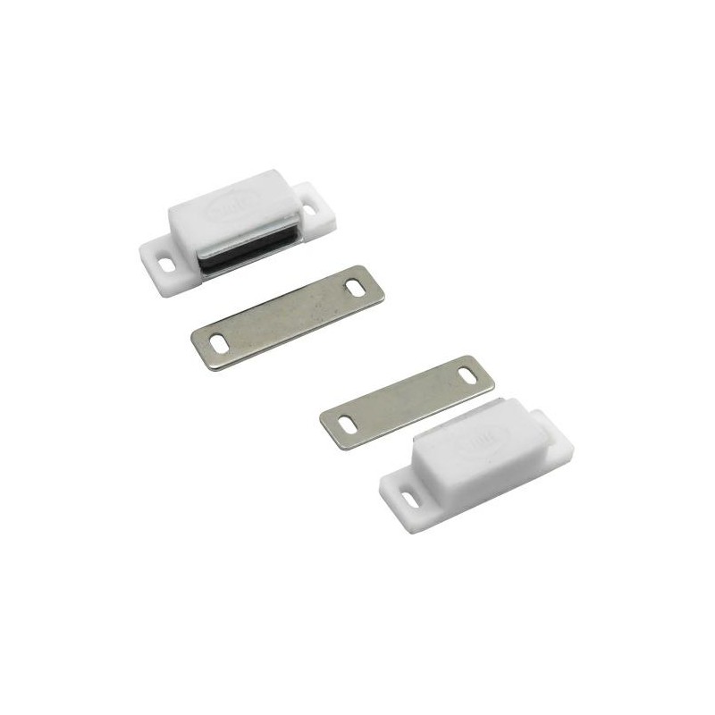 Zatrzask magnetyczny 5-43x15 biały 2 szt