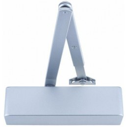 Samozamykacz z ramieniem srebrny 2-4