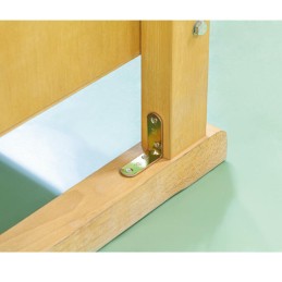Kątownik montażowy 40x40x19mm żółty ocynk mod.3 EAN