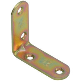 Kątownik montażowy 50x50x19mm żółty ocynk mod. 3 EAN