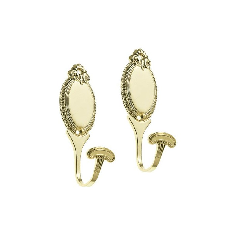 Uchwyt zasłony mod.501-130 mosiądzo